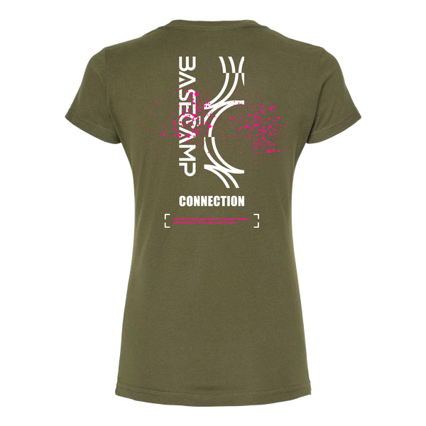 BASECAMP 2026 Olive Women's Tee