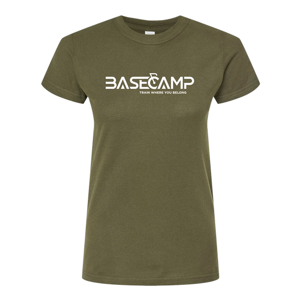 BASECAMP 2026 Olive Women's Tee