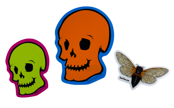 Head Bone Sticker Pack